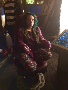 Jodelle Ferland (FIVE). Camera loves her!