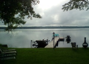 Early morning on Owasco Lake, one of the Finger Lakes in upstate NY.