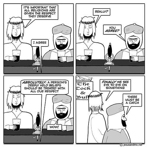 Jesus ‘n’ Mo ‘n’ respect