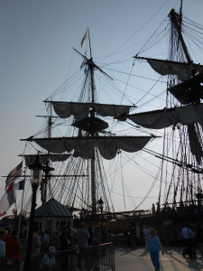 18th century replica ship