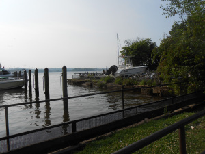 Aelxandria overlooks the Potomac River