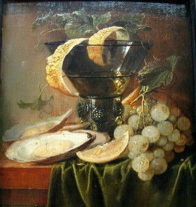 Still Life with Oysters and Lemon