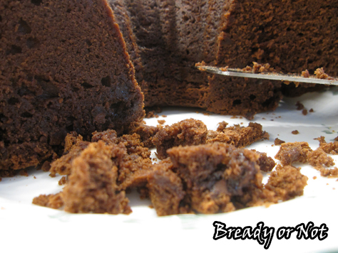 Chocolate Cream Cheese Pound Cake