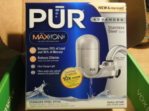 PUR Advanced Faucet Water Filter Box