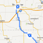 Cresco to Rochester MN