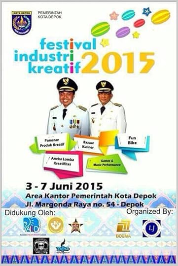 Poster festival Industri Kreatif Depok 2015