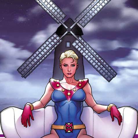 Frank Cho: Miraclewoman. Miracleman V.2 #2 cover