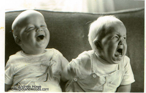 laugh and cry