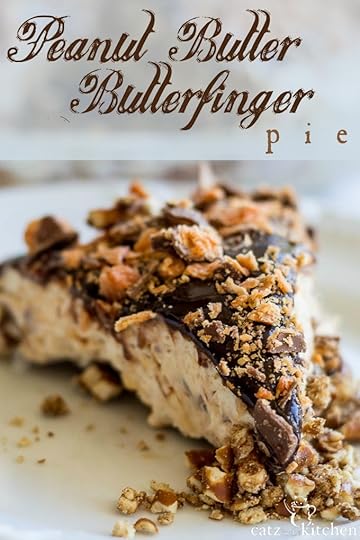 Peanut Butter Butterfinger Pie
