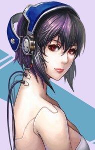 Motoko jacked in