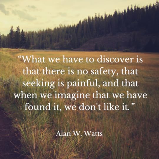 Alan W. Watts on insecurity