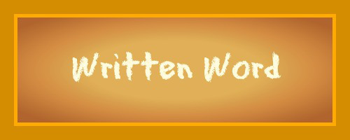written word