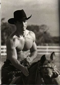 As cute as all the animals are, as pretty as all the scenery is, you can't beat cowboys