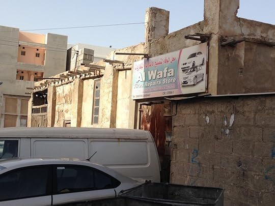 An example of traditional architecture, unrestored, with newer construction stuck on.