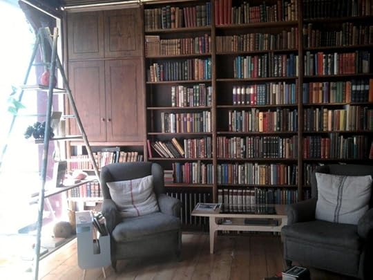 Richard Booth books. Photo by Simon Thomas.