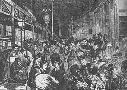 During New York's gilded age, the Tenderloin District became a famous part of New York history.