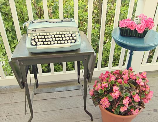 typewriter porch web