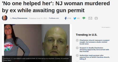  No one helped her NJ woman murdered by ex while awaiting gun permit Fox News