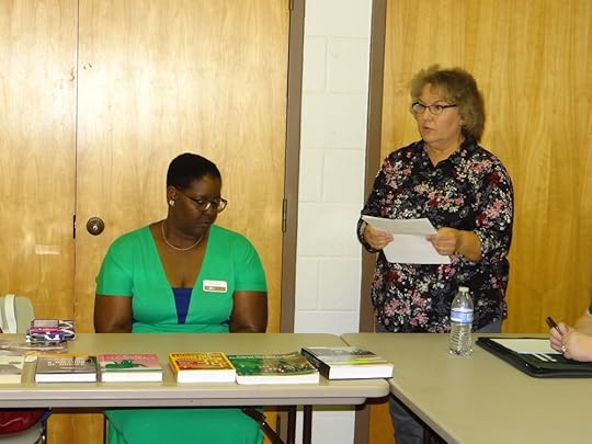 (l-r) Rhonda Pleasants and Rosemary Shomaker