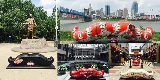 Mustaches in Cincinnati from @AllStarGame on Twitter. 