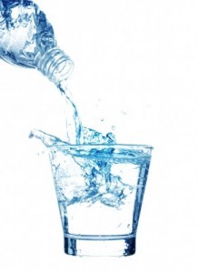 pouring water