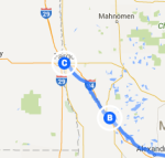 Fergus falls MN to Fargo ND