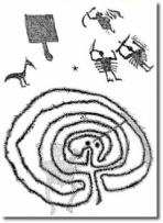 tree petroglyph, Naquane, Italy