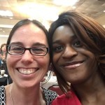 At the Saturday Signing, a member of my Street Team, Ashley, came to meet me!! Made my whole day!