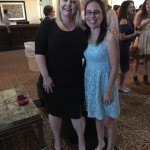 Me and Joanna Morris, author of Echo Among Stars