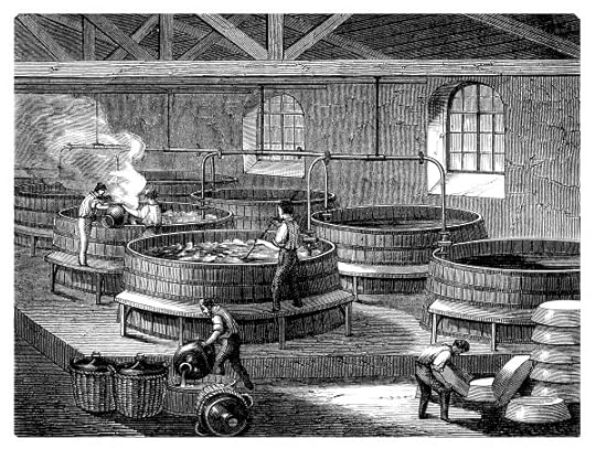 Soap Factory - Fabrication du Savon - 19th century : ca 1870