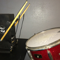 The finished robot ready to play.