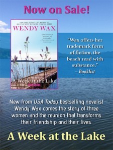 Wendy Wax A WEEK AT THE LAKE on sale day eblast w-out excerpt