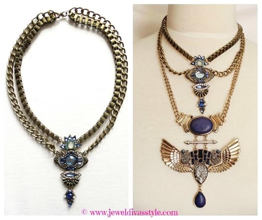 JDS - BLUE NECKLACES