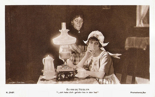 Elfriede Heisler in Ich hab dich geliebt bis in den Tod (1918)