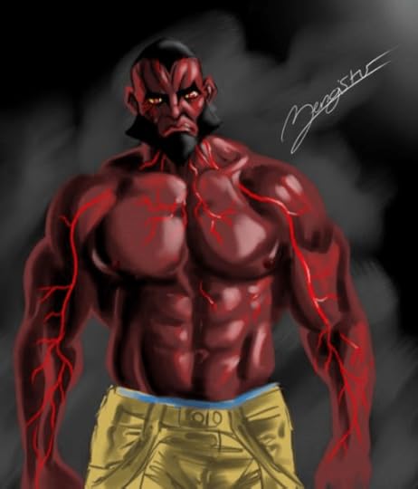 'A male Eldjotun' by Meni Etim