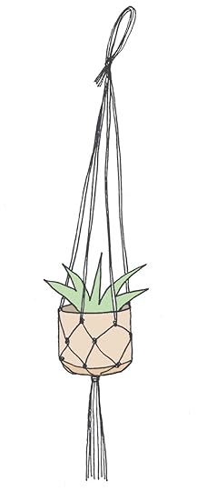 DIY Macramé Hanging Pots Made Peachy 