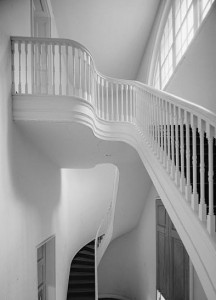 HABS stairs Monumental Church Richmond Virginia Theater Fire 1811 1987