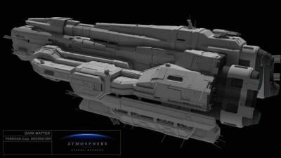 Detailed VFX model