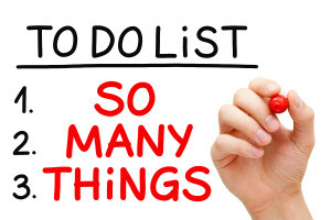 Too much to do