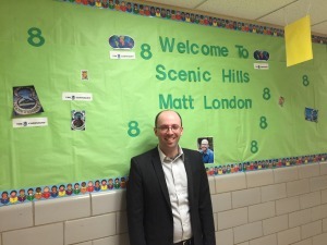 The library made this sweet board for me!