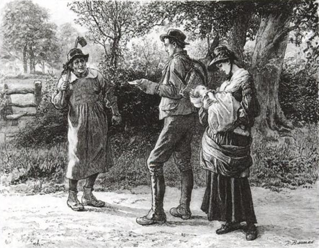 Robert Barnes's illustration of The Mayor of Casterbridge