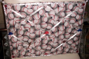 Baseball Memory Board