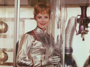 June Lockhart as Dr. Maureen Robinson in Lost in Space