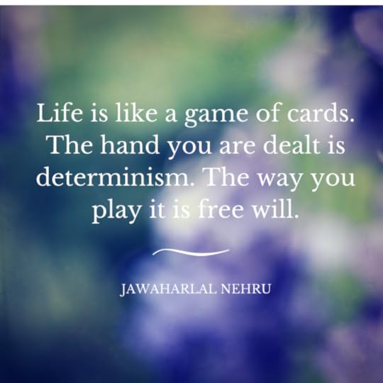 Jawaharlal on Free Will