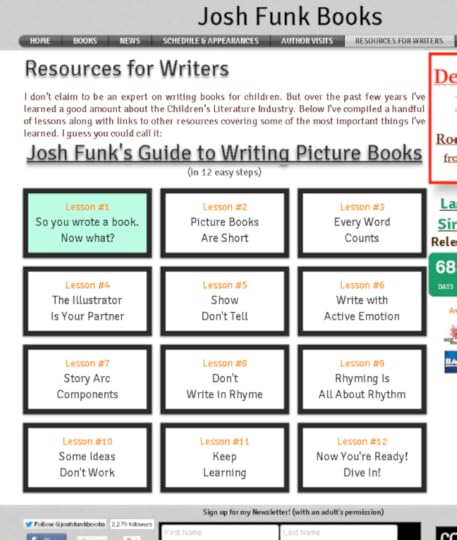 Josh Funk's 12 Step Guide to Writing Picture Books
