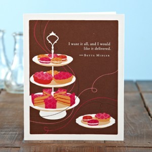 Sara's bday card by Bette Midler