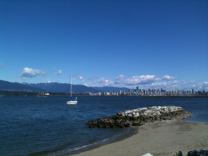 Caprica City, before the Fall. (Okay, it's really Vancouver, but still.)