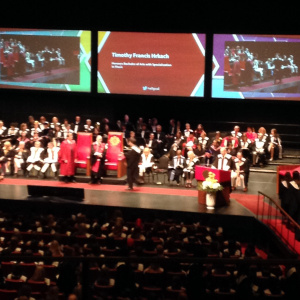 #3 son's graduation from Ottawa University (Image copyright Ellen Hrkach)