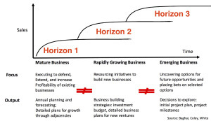 Three horizons