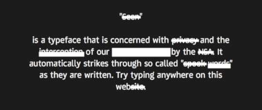 Seen Typeface